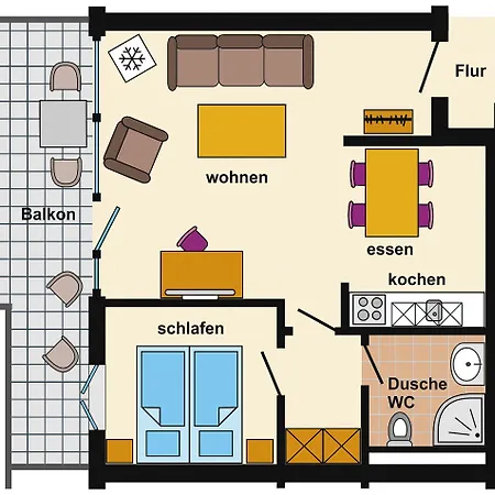Am Kurhaus 614-strandidyll Kurpark Appartement