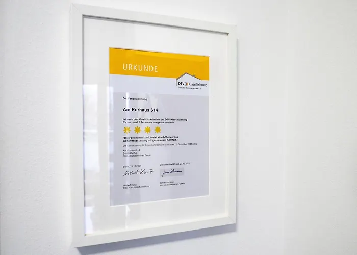 公寓 Am Kurhaus 614-strandidyll Kurpark 青斯特